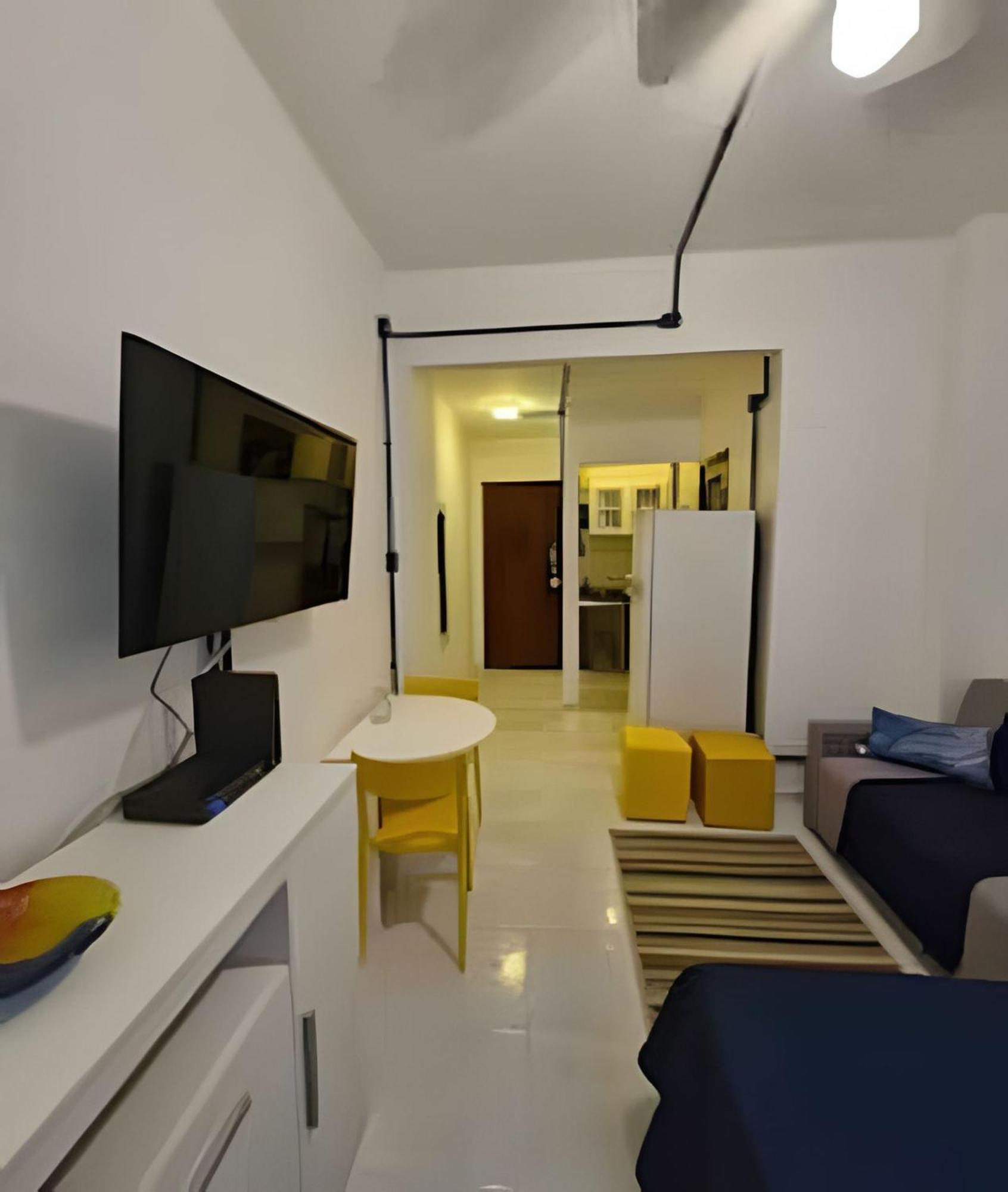 ריו דה ז'ניירו Studio Pe Na Areia Em Copacabana מראה חיצוני תמונה