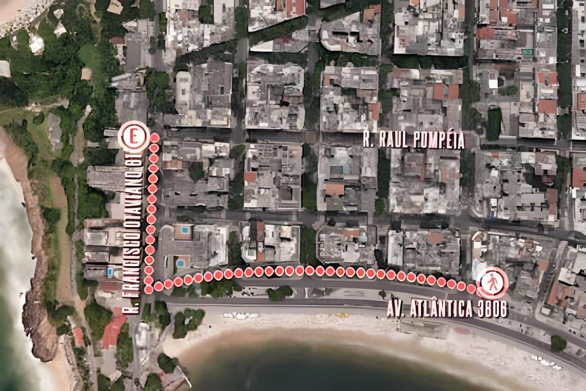 ריו דה ז'ניירו Studio Pe Na Areia Em Copacabana מראה חיצוני תמונה
