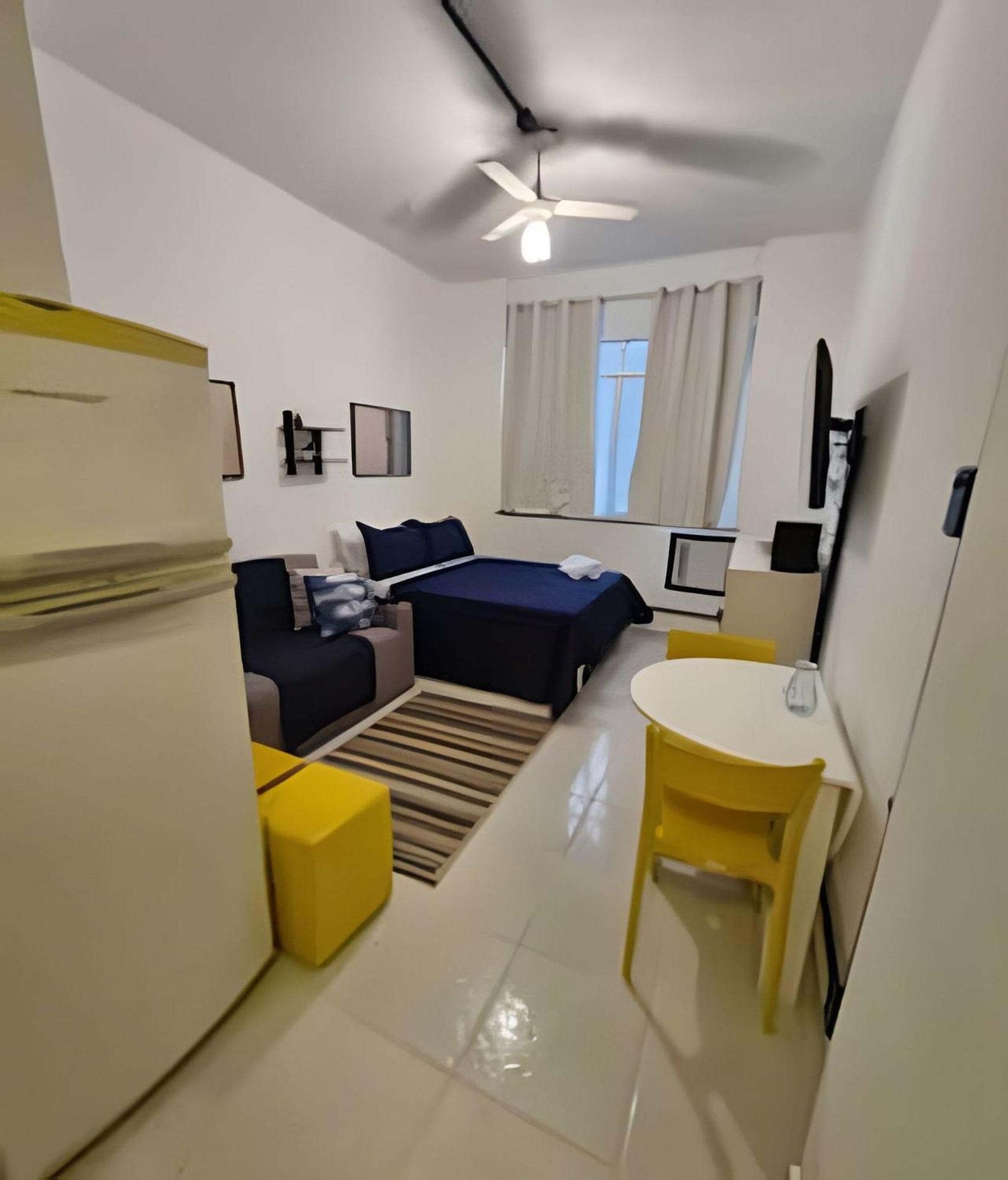 ריו דה ז'ניירו Studio Pe Na Areia Em Copacabana מראה חיצוני תמונה